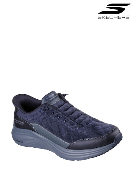 Blue - Regular Skechers Contour Foam Cordelux Trainers