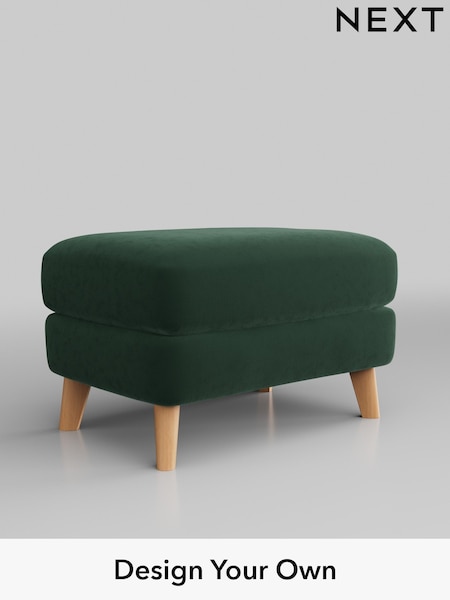 Plush Velvet Easy Clean/Bottle Green Conway Relaxed Sit (899360) | £425