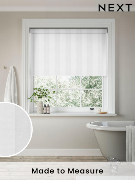 Powder Cream Tresco Made to Measure Blackout Roller Blind (900712) | £66