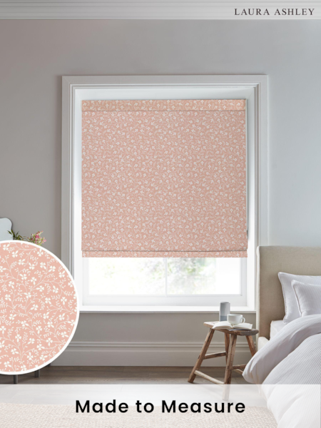 Laura Ashley Plaster Campion Made to Measure Roman 100% Cotton Blinds (904143) | £84