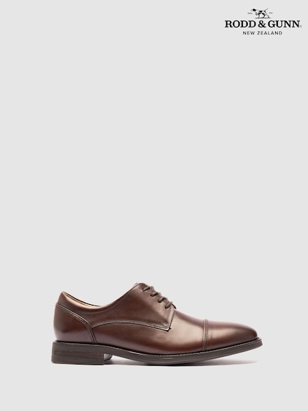 Brown - Regular Rodd & Gunn Riverton Derby Shoes