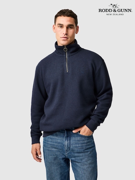 Blue - Regular Rodd & Gunn Newfield Sweat Top