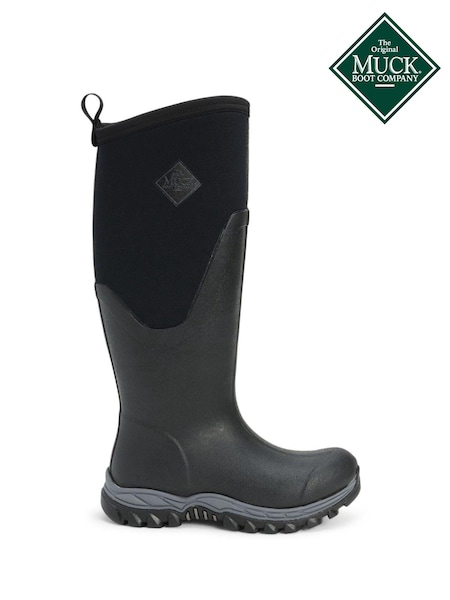 Muck Boots Black Arctic Sport II Tall Wellington Boots (905302) | £127