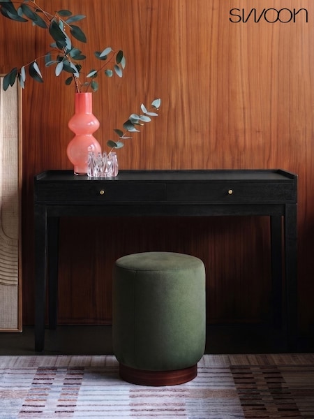 Swoon Newham Mango Wood 2 Drawer Desk