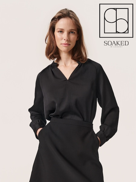 Soaked in Luxury Casual Fit Loana Long Sleeve Blouse (907013) | £60