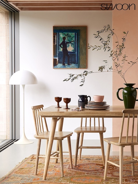 Swoon Ollie Mango Wood Dining Chair