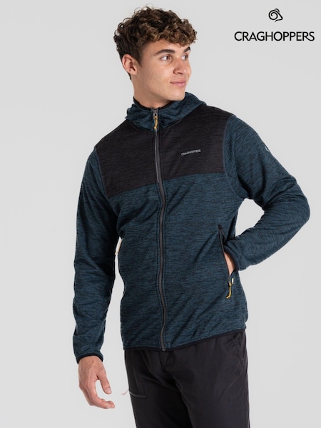 Craghoppers Blue Travos Hooded Fleece Jacket (908255) | £65