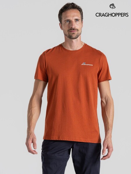 Craghoppers Orange Lucent Short Sleeve T-Shirt (908440) | £17.50