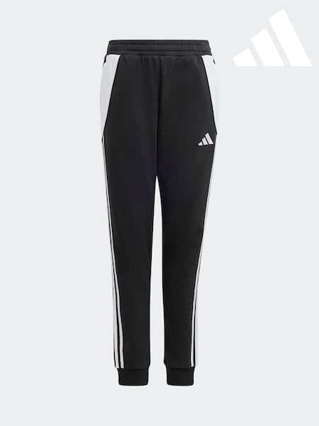 adidas Black/White Tiro 24 Sweat Joggers (909724) | £35