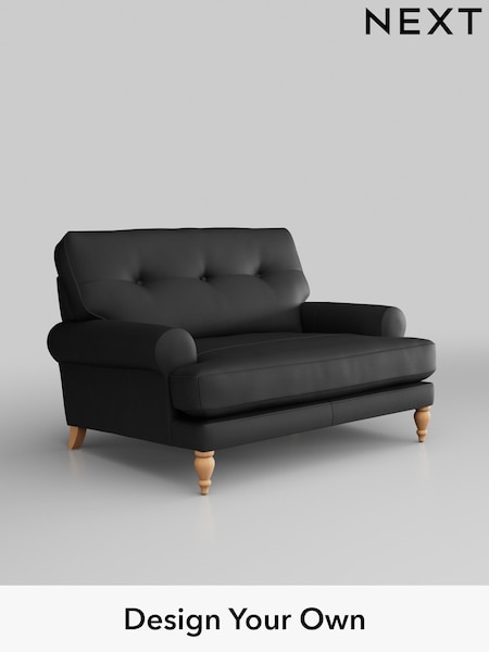 Columbia/Black Erin Buttoned Back Leather Deep Sit (910131) | £1,499