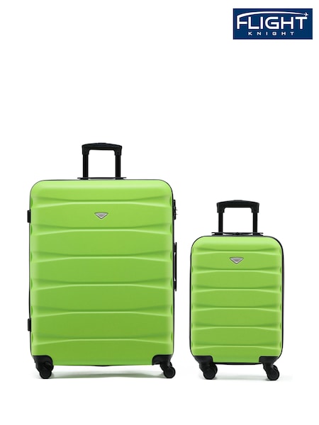 Set Of 2 Large Check-In & Small Carry-On Hardcase Travel Suitcase (911133) | £110