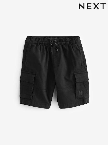Black Single Cargo Shorts (3-16yrs) (912839) | £11 - £16