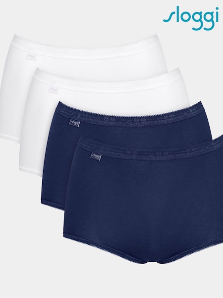 Sloggi Basic+ Maxi Knickers 4 Pack (915319) | £45
