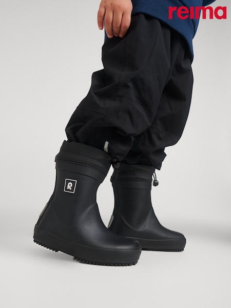 Black - Reima Barefoot Wellies Talvi-ankka