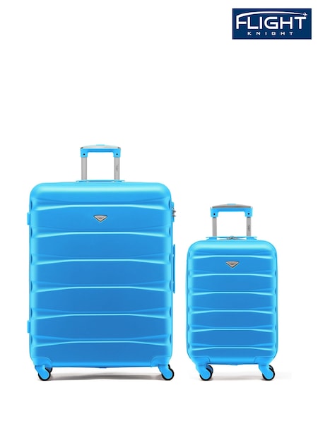 Set Of 2 Large Check-In & Small Carry-On Hardcase Travel Suitcase (916161) | £110