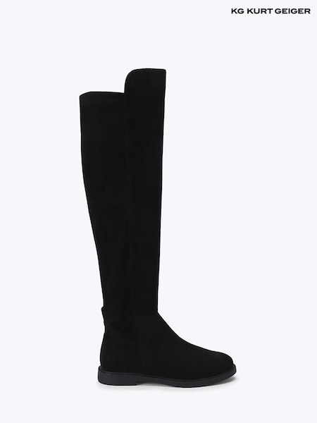 Black - Kg Kurt Geiger Stratton Knee Boots