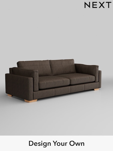 Antiqued Leather/Dark Brown Shoreditch Leather (921858) | £2,025