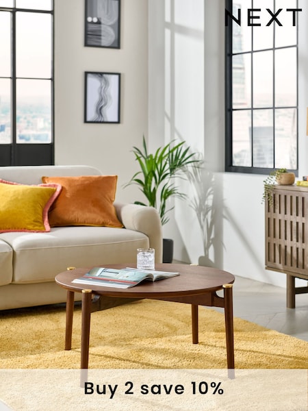 Dark Flinton Oak Veneer Coffee Table (922940) | £299