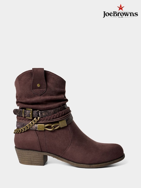 Brown - Joe Browns Lakeside Embellished Boots