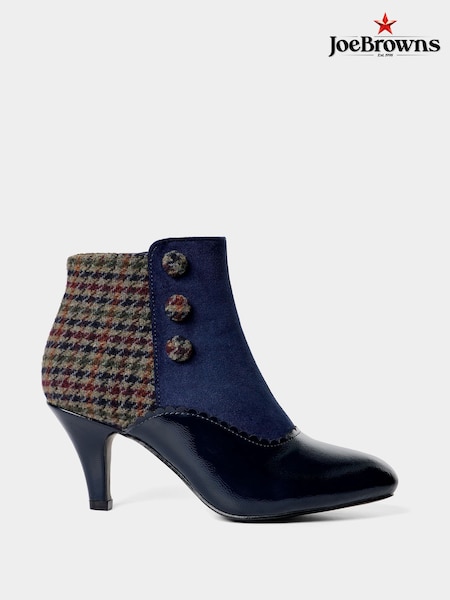 Blue - Joe Browns Valarie Vintage Ankle Boots