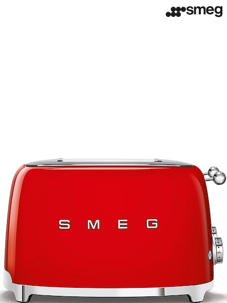 Smeg Red 4 Slice Toaster (925473) | £200