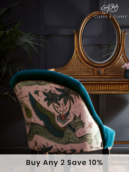 Emma Shipley Pink Lynx Soho Chair (925698) | £650