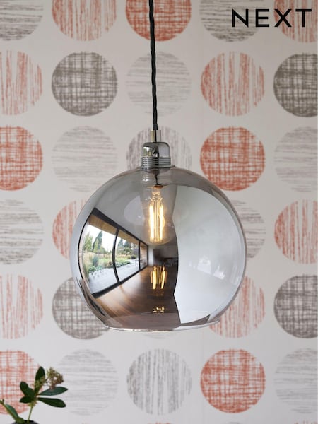 Grey Roseville Easy Fit Pendant Lamp Shade (927263) | £35