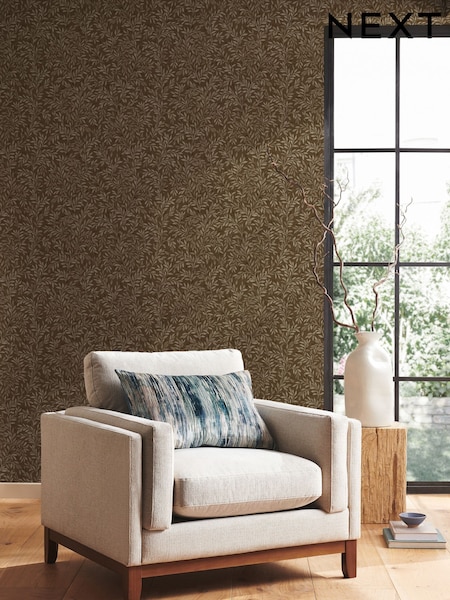 Ditsy Leaf 10m Wallpaper