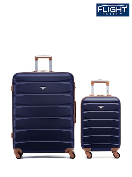 Set Of 2 Large Check-In & Small Carry-On Hardcase Travel Suitcase (928246) | £110
