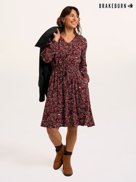 Brown - Brakeburn Birch Dress