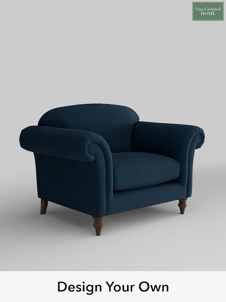 Westbourne/Indigo Blue Lamont By Nina Campbell (929675) | £1,050