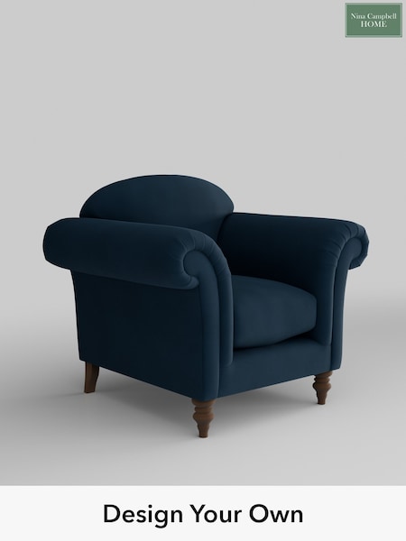 Westbourne/Indigo Blue Lamont By Nina Campbell (929675) | £925