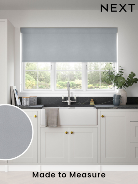 Iron Grey Linea Made to Measure Roller Blind (929926) | £63
