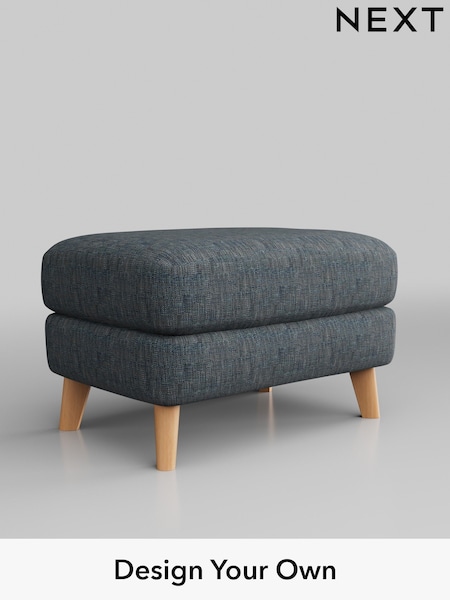 Boucle Weave Easy Clean/Dark Blue Conway Relaxed Sit (930371) | £375