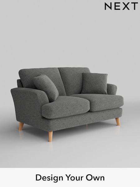 Chunky Chenille/Dark Grey Conway Relaxed Sit (931372) | £1,150