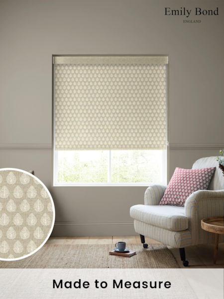 Emily Bond Linen Jaipur Made to Measure Roller Blinds (931975) | £58