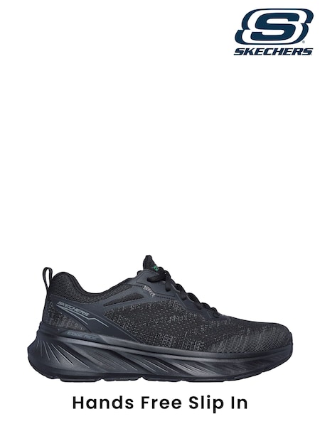 Skechers Black Edgeride Shoes (932108) | £69
