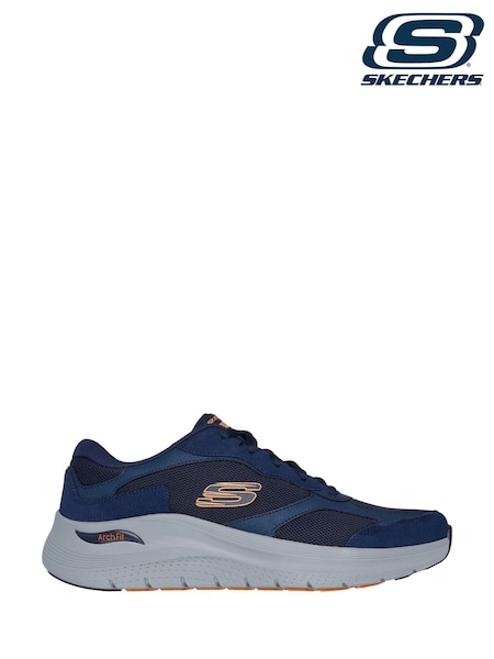 Skechers Blue Chrome Arch Fit 2.0 Trainers (932214) | £89