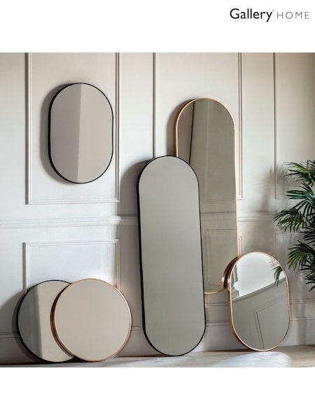 Gallery Black Yardley Large Mirror (932972) | £229.95
