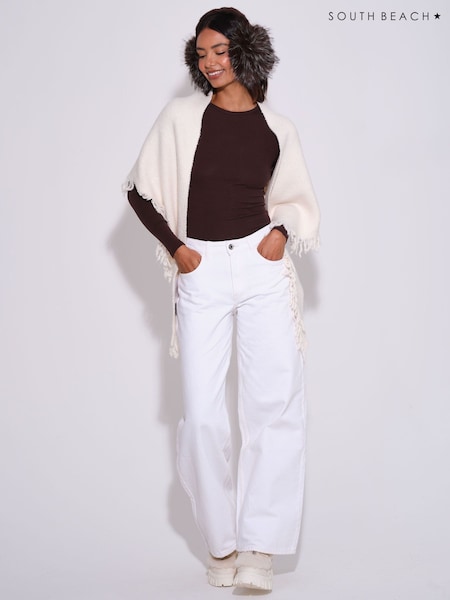 Brown - South Beach Fluffy Earmuffs