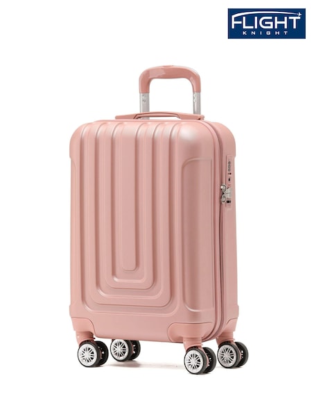 Flight Knight 55x35x20cm 8 Wheel ABS Hard Case Cabin Carry On Hand Luggage (936873) | £50