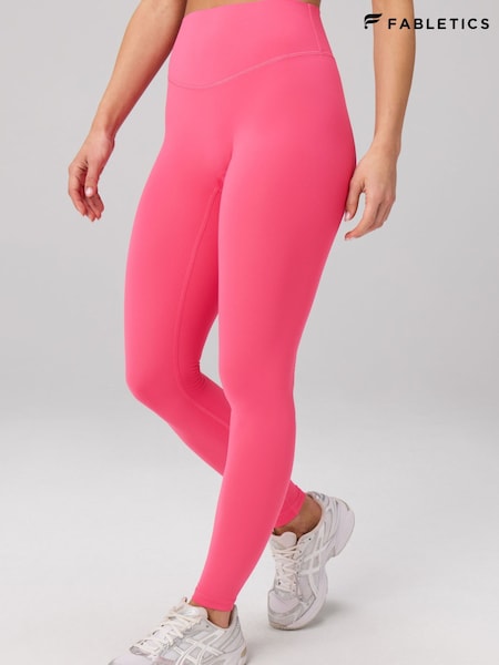 Pink - Fabletics The No-seam Pureluxe Tlc Leggings