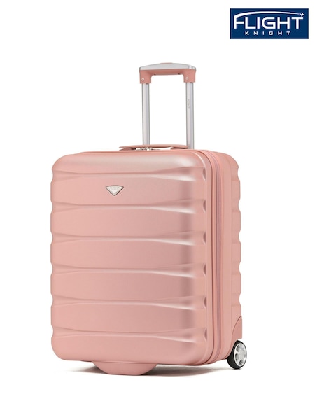 Flight Knight 56x45x25cm EasyJet Overhead 2 Wheel ABS Hard Case Cabin Carry On Hand Luggage (938712) | £50