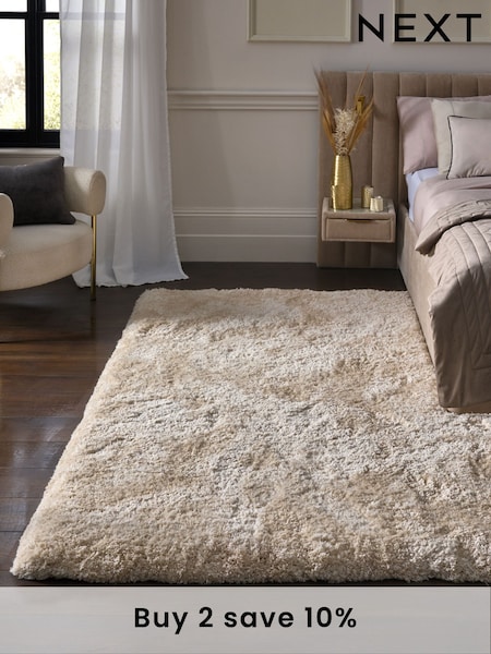 Natural Sumptuously Soft Rug (939174) | £70 - £290
