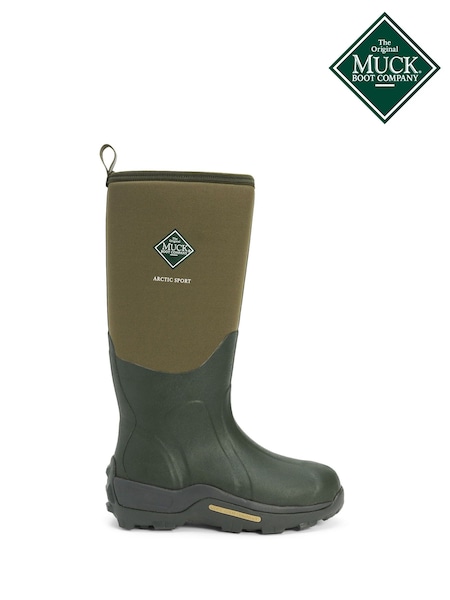 Muck Boots Brown Arctic Sport Pull On Wellington Boots (939817) | £145