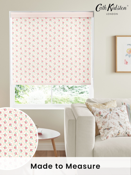 Cath Kidston Pink Provence Rose Made To Measure Roller Blind (942721) | £58