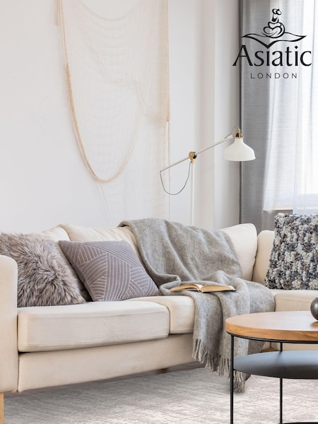 Asiatic Rugs Grey Kuza Abstract Rug (944101) | £122 - £348