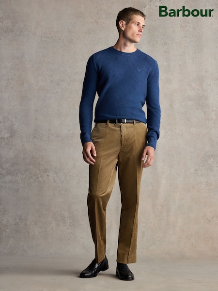 Barbour® Stone Slim Fit 100% Cotton Corduroy Suit Trousers (944324) | £149