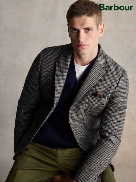 Barbour® Grey Slim Fit Blazer (944373) | £299