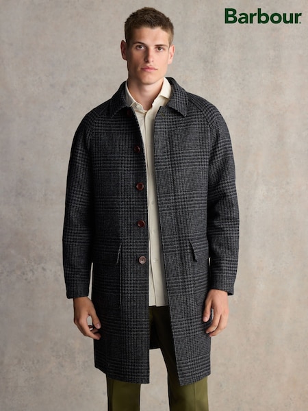 Barbour® Grey Heavyweight Coat (944420) | £450